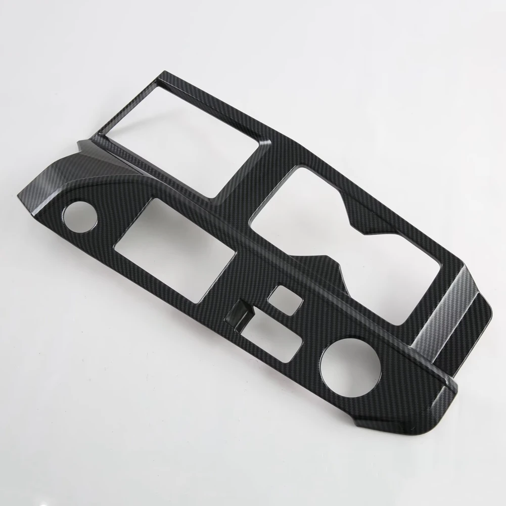 new for nissan pathfinder 2024 abs lhd carbon fiber center console gear shift cup holder cover trim new for nissan pathfinder 2024 abs lhd carbon fiber center console gear shift cup holder cover trim