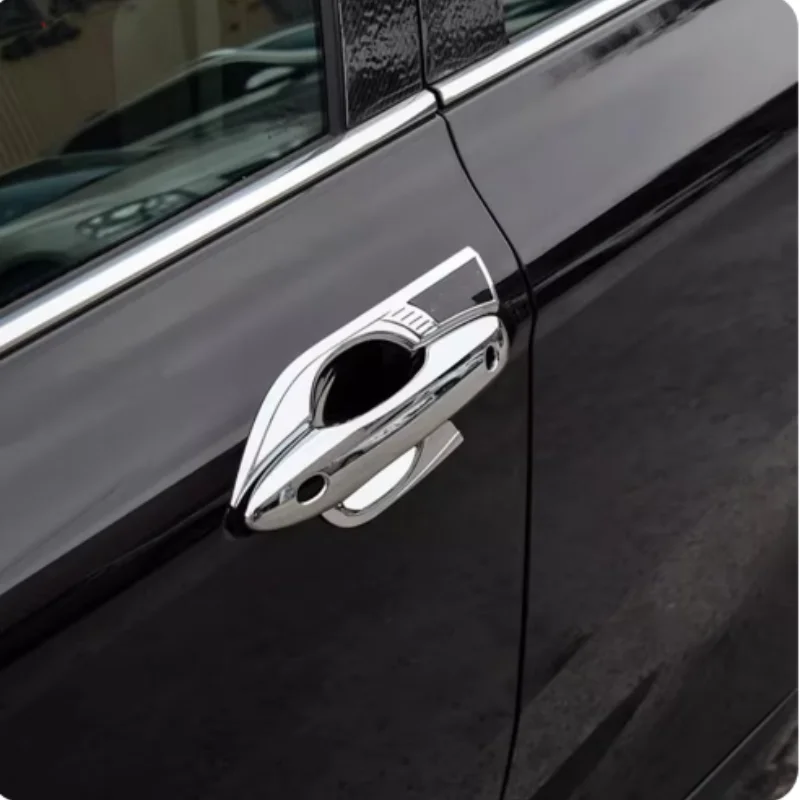abs chrome carbon fiber outer door handle clasing bowl covers trim fit for toyota camry xv70 2018 2023 car abs chrome carbon fiber outer door handle clasing bowl covers trim fit for toyota camry xv70 2018 2023 car