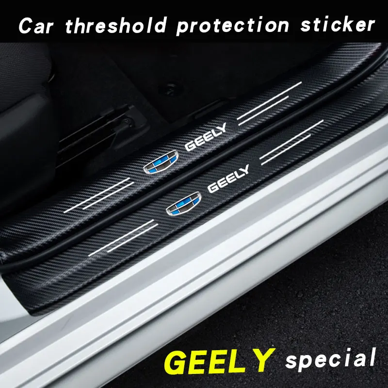 car door sill plate protector stickers for geely geometry c emgrand gc6 gx3 ec7 atlas coolray cross nl3 x6 gs car car door sill plate protector stickers for geely geometry c emgrand gc6 gx3 ec7 atlas coolray cross nl3 x6 gs car