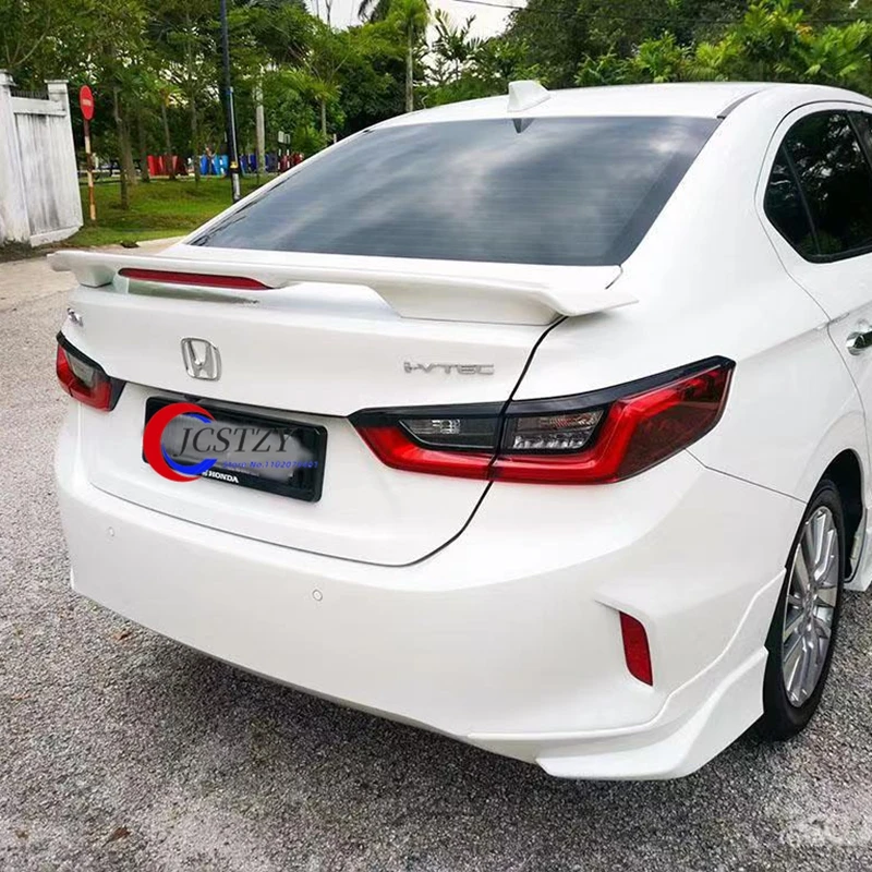 car styling for new honda city 2020 2023 rs design high quality abs material tail modified car styling rear trunk spoiler wing car styling for new honda city 2020 2023 rs design high quality abs material tail modified car styling rear trunk spoiler wing
