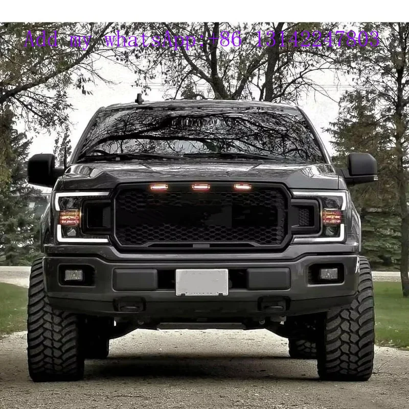 2018 2019 raptor bodykit parts front bumper grill for f150 car grille 2018 2019 raptor bodykit parts front bumper grill for f150 car grille