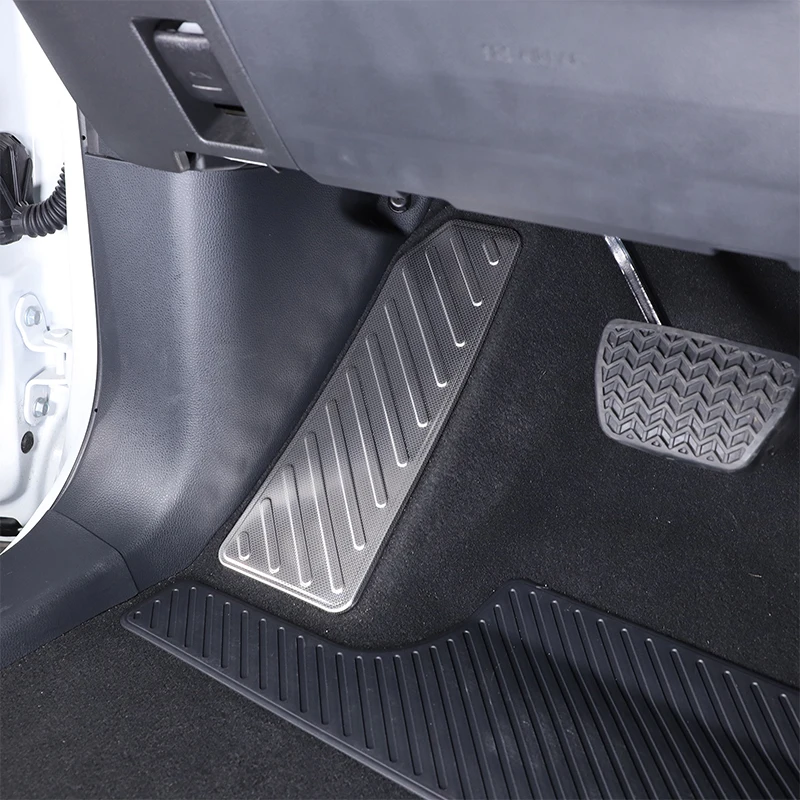 for toyota land cruiser 250 prado lc250 2024+ car modification aluminum alloy foot rest pedal pad cover stickers car for toyota land cruiser 250 prado lc250 2024+ car modification aluminum alloy foot rest pedal pad cover stickers car