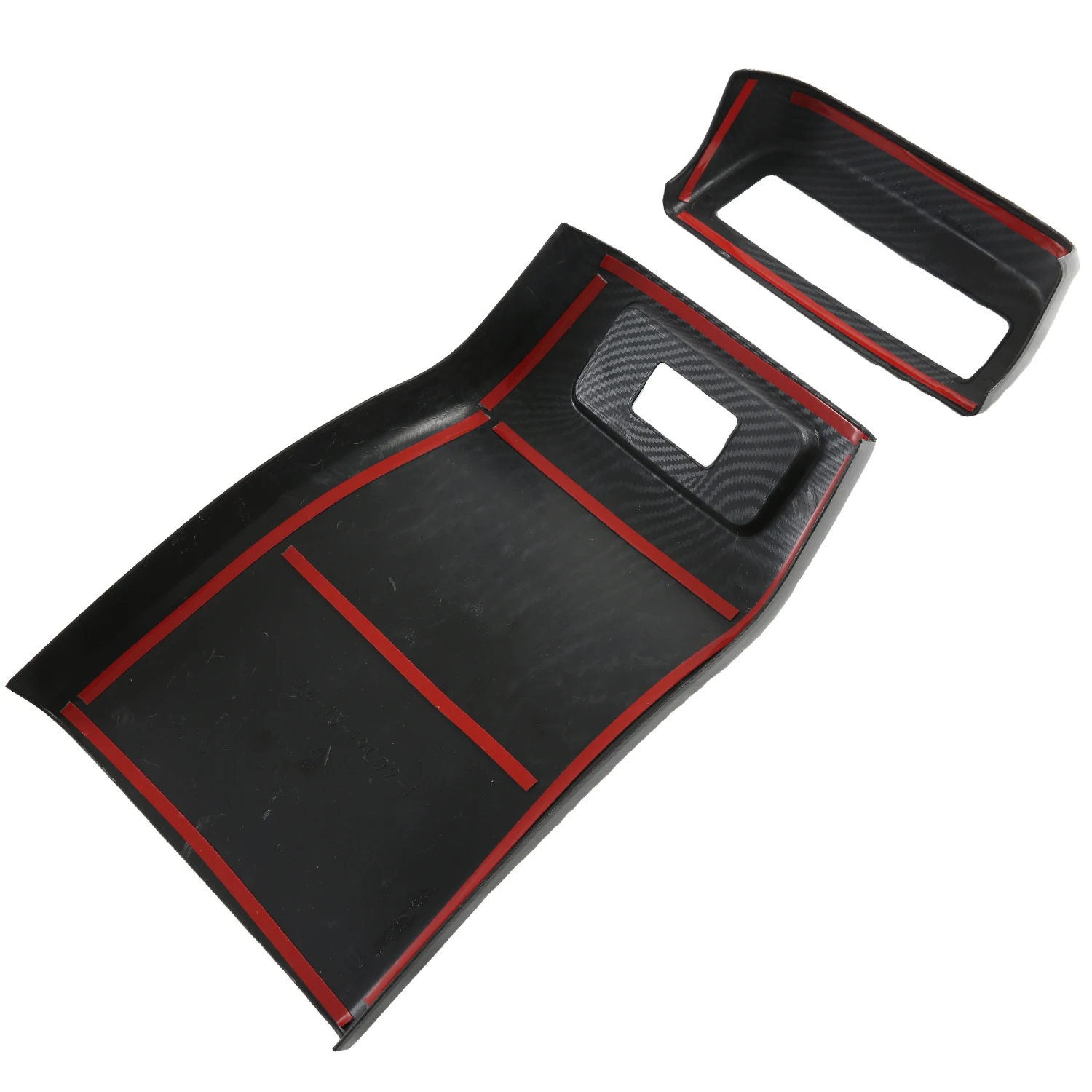 car for nissan pathfinder r53 2021 2022 2023 2024 carbon fiber grain interior rear air vent outlet cover trim 2pcs car for nissan pathfinder r53 2021 2022 2023 2024 carbon fiber grain interior rear air vent outlet cover trim 2pcs