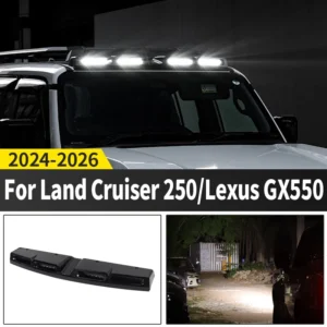 for toyota 2024 2025 land cruiser 250 prado j250,lexus 550 gx led off road roof mounted light bar modification accessorie tuning