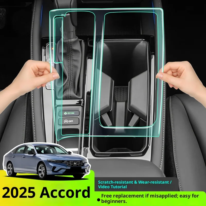 for honda accord 2025 dashboard & screen protection, tpu film kit compatible with idd hybrid model, interior upgrade accessories for honda accord 2025 dashboard & screen protection, tpu film kit compatible with idd hybrid model, interior upgrade accessories