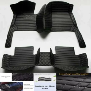 customized car floor mats for mg rx5 2016 2023 years auto pu leather waterproof carpets liners