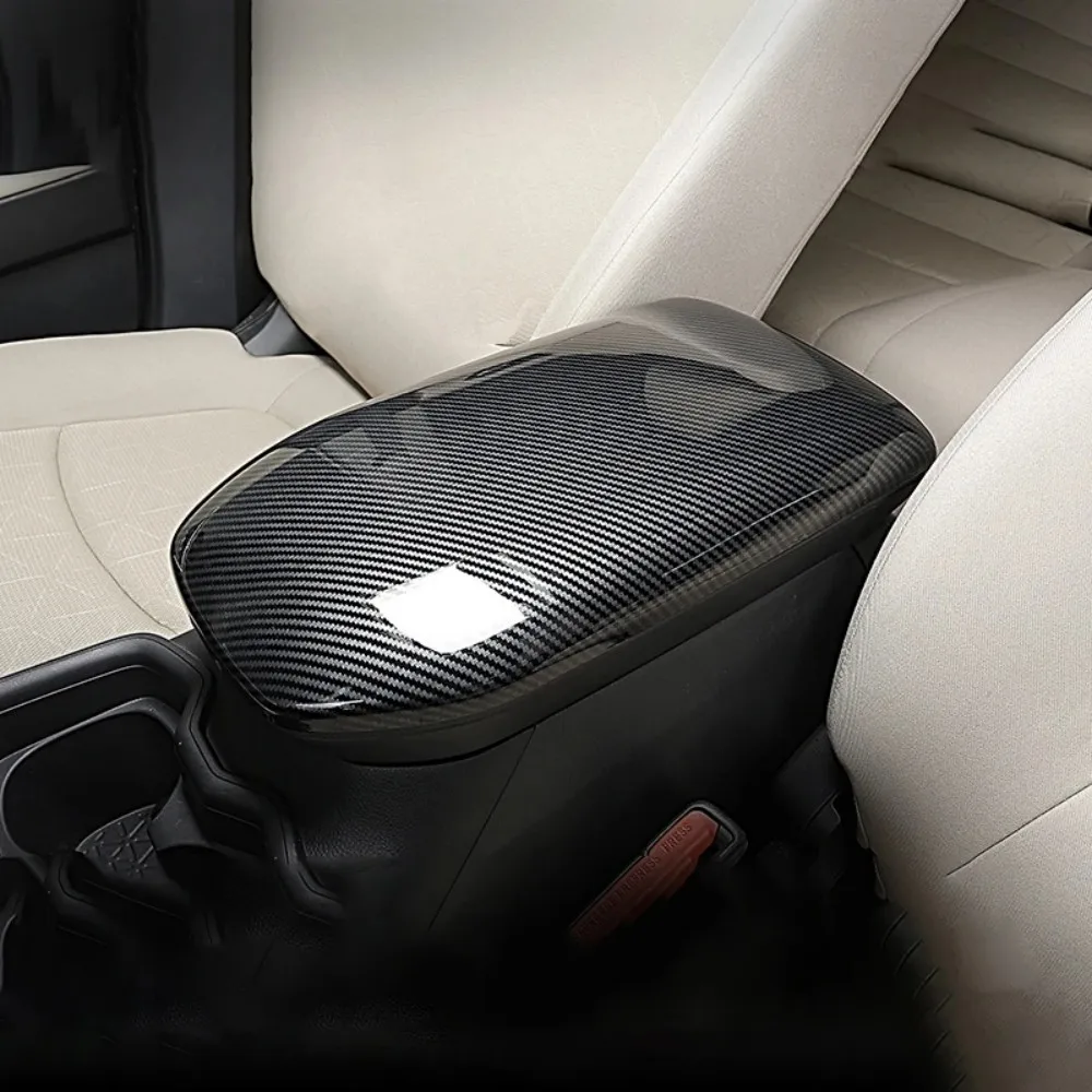abs carbon fiber car armrest box cover central armrests panel trim for toyota rav4 2019 2022 2023 rav 4 xa50 hybrid abs carbon fiber car armrest box cover central armrests panel trim for toyota rav4 2019 2022 2023 rav 4 xa50 hybrid