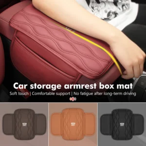 for geely car storage armrest badge accessories waterproof anti fouling tugella atlas pro coolray geometry c emgrand ec7