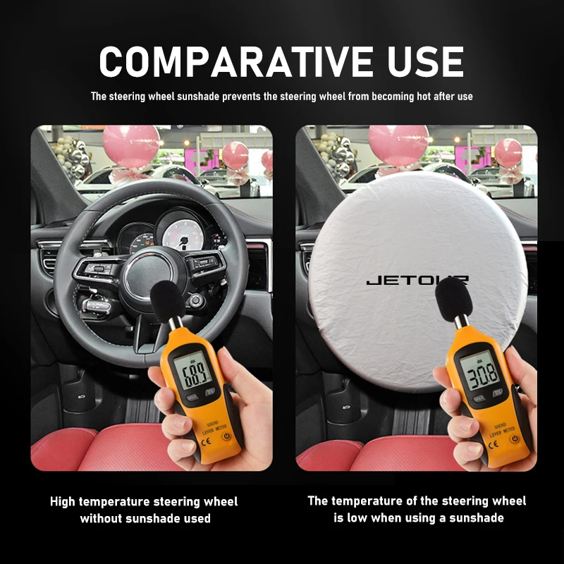 for jetour summer car steering wheel anti heat sun shade cover x70 x70sm x90 x95 dashing i dm t2 t3 traveler c dm for jetour summer car steering wheel anti heat sun shade cover x70 x70sm x90 x95 dashing i dm t2 t3 traveler c dm