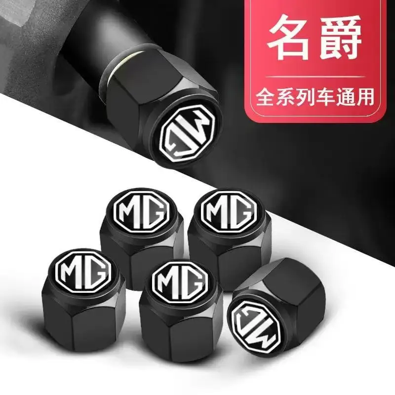 5pcs car wheel tire air valve caps stem cover with brand for mg morris garages mg 6 3 5 7 zs hs gs gt hector rx5 rx8 5pcs car wheel tire air valve caps stem cover with brand for mg morris garages mg 6 3 5 7 zs hs gs gt hector rx5 rx8