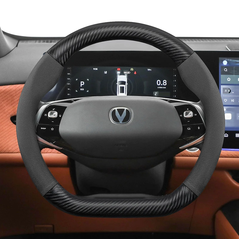 suitable for changan suede matte carbon fiber texture steering wheel cover suitable for cs35 plus alsvin cs55 unit cs95 uni t k s vx7 deepal s07 hunter cx70 eado lumin reaton cs85 suitable for changan suede matte carbon fiber texture steering wheel cover suitable for cs35 plus alsvin cs55 unit cs95 uni t k s vx7 deepal s07 hunter cx70 eado lumin reaton cs85