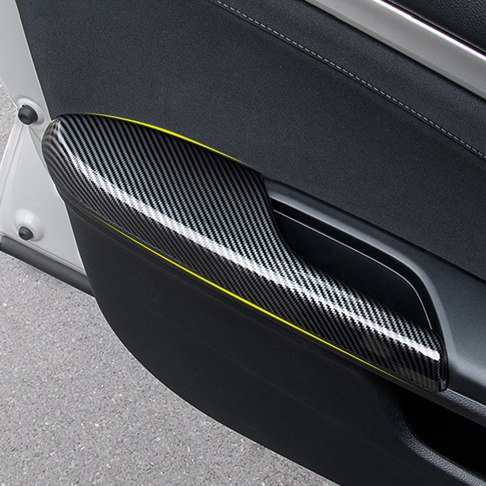 for honda civic 10th gen (2016 2021) trim , car door armrest panel cover, carbon fiber abs interior sticker for honda civic 10th gen (2016 2021) trim , car door armrest panel cover, carbon fiber abs interior sticker