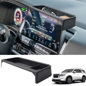 sixthsmoy for 2022 2023 2024 2025 nissan pathfinder sl/rock creek/platinum center console dashboard organizer tray accessories