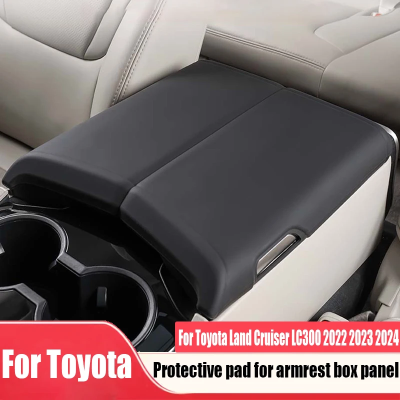 for toyota land cruiser lc300 2022 2023 2024 silicone armrest box protective cover automotive interior protection accessories for toyota land cruiser lc300 2022 2023 2024 silicone armrest box protective cover automotive interior protection accessories