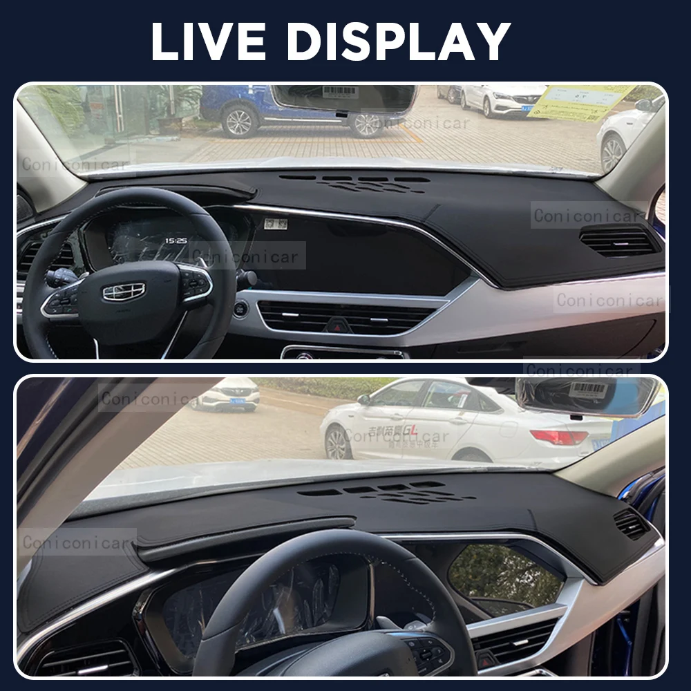 for geely tugella 2021 2024 car dashboard cover mat sun shade pad avoid light mat instrument desk carpet protection for geely tugella 2021 2024 car dashboard cover mat sun shade pad avoid light mat instrument desk carpet protection