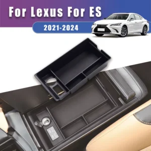 center console organizer tray for lexus es 2021 2022 2023 2024 multifunctional armrest storage box custom fit interior accessory