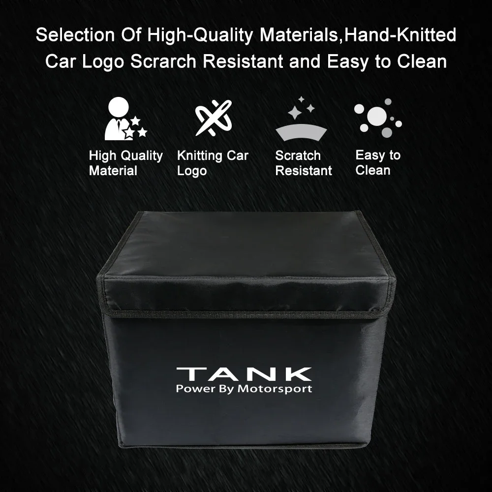 for gwm tank 300 500 car trunk organizer portable auto box stowing tidying car sundries storage box auto storage for gwm tank 300 500 car trunk organizer portable auto box stowing tidying car sundries storage box auto storage
