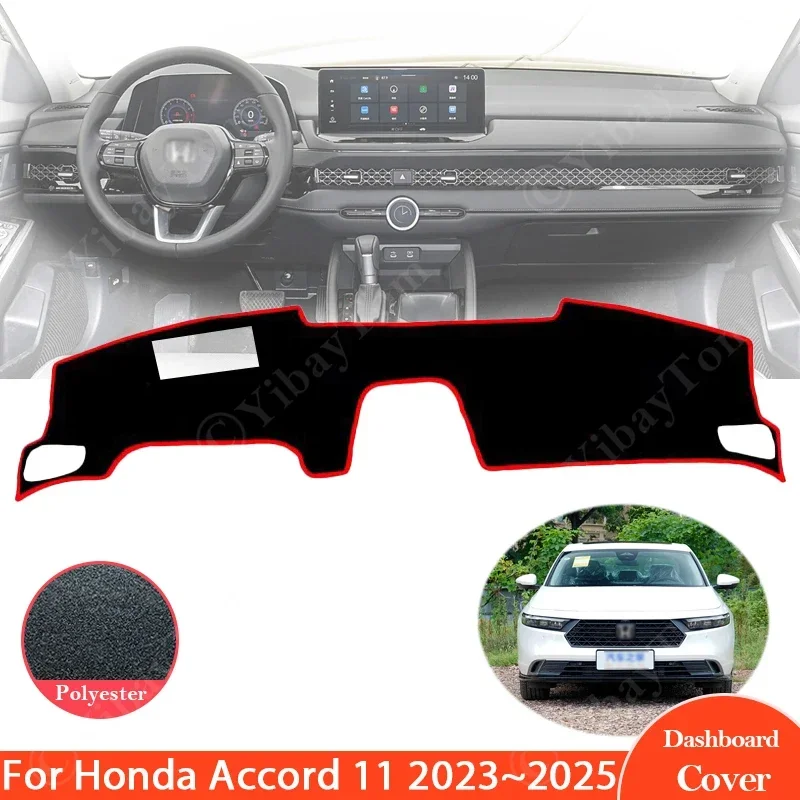 anti slip mat dashboard cover pad sunshade dashmat protect carpet for honda accord 11 2023 2024 2025 phev ehev car accessories anti slip mat dashboard cover pad sunshade dashmat protect carpet for honda accord 11 2023 2024 2025 phev ehev car accessories