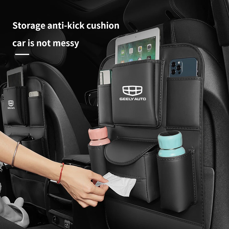 for geely starry car seat organizer back multi pocket storage bag rear anti wear backrest protection anti kick pad for geely starry car seat organizer back multi pocket storage bag rear anti wear backrest protection anti kick pad