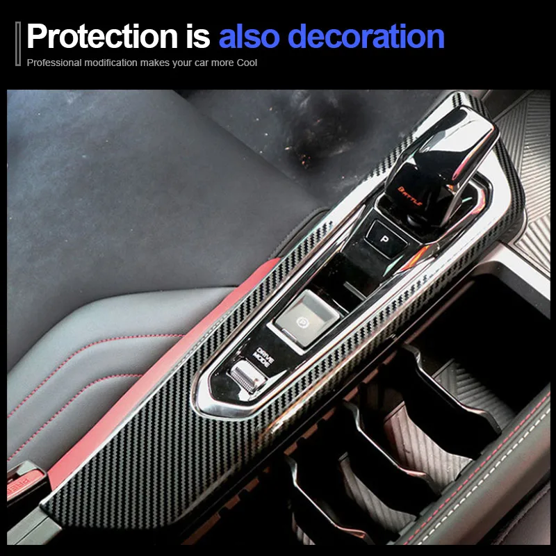 car center console gear gear armrest box frame protect cover for new geely coolray 2023 2024 interior modification car center console gear gear armrest box frame protect cover for new geely coolray 2023 2024 interior modification