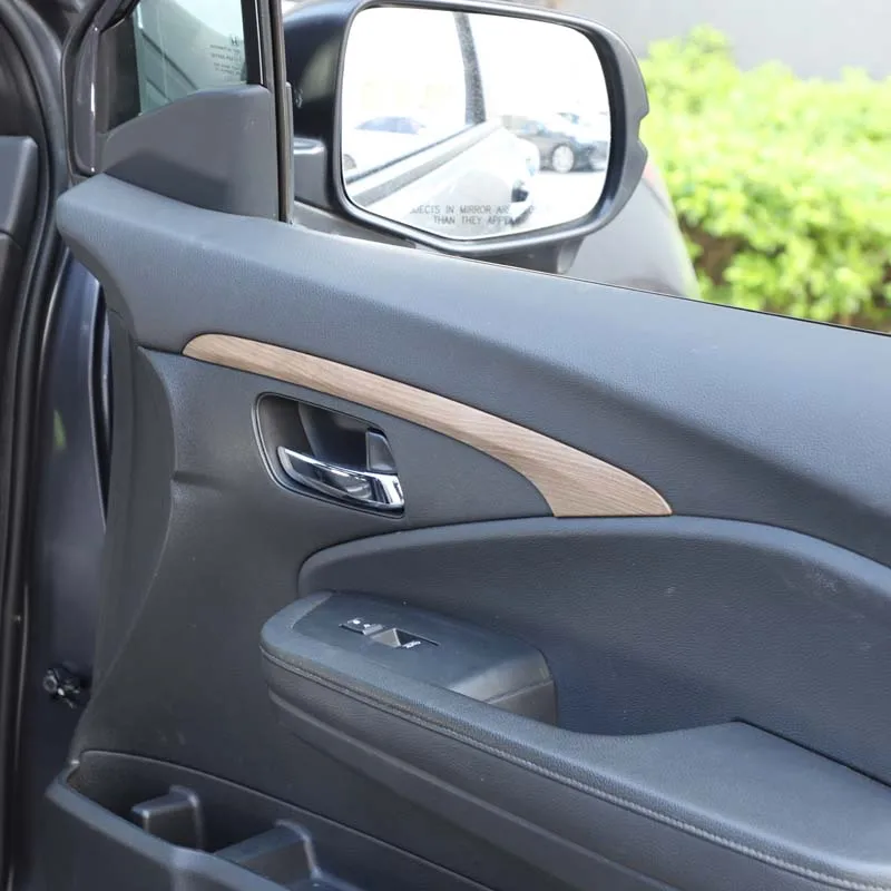 for honda pilot ridgeline passport 2016 2022 abs carbon fiber car inner doors panel cover trim sticker interior car for honda pilot ridgeline passport 2016 2022 abs carbon fiber car inner doors panel cover trim sticker interior car