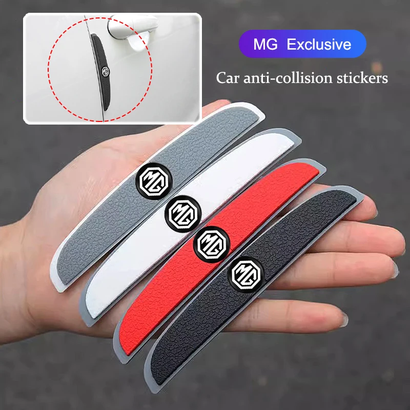 4pcs rubber anti collision strip car door rearview mirror protector stickers for mg cyberster mg3 mg5 mg7 mg6 zs es5a one hs mg4 4pcs rubber anti collision strip car door rearview mirror protector stickers for mg cyberster mg3 mg5 mg7 mg6 zs es5a one hs mg4