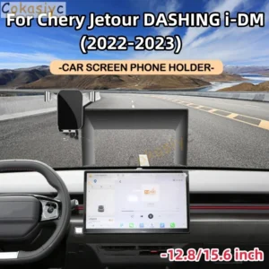 for chery jetour dashing i dm 12.8/15.6 inch gravity car phone holder air vent mount car accessories car screen phone holder