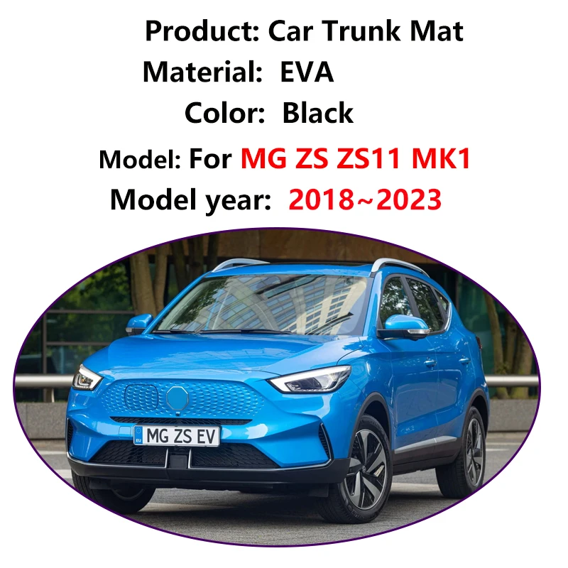 eva car trunk mat for mg zs 2018~2023 zs11 mk1 ev zx zst vs cargo trunk waterproof carpet storage pads eva car trunk mat for mg zs 2018~2023 zs11 mk1 ev zx zst vs cargo trunk waterproof carpet storage pads
