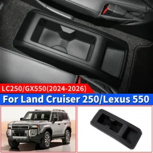 for toyota lexus gx550 550 2024 2026 land cruiser 250 lc250 prado 2nd rows 6 seat middle cup protective pad interior accessories