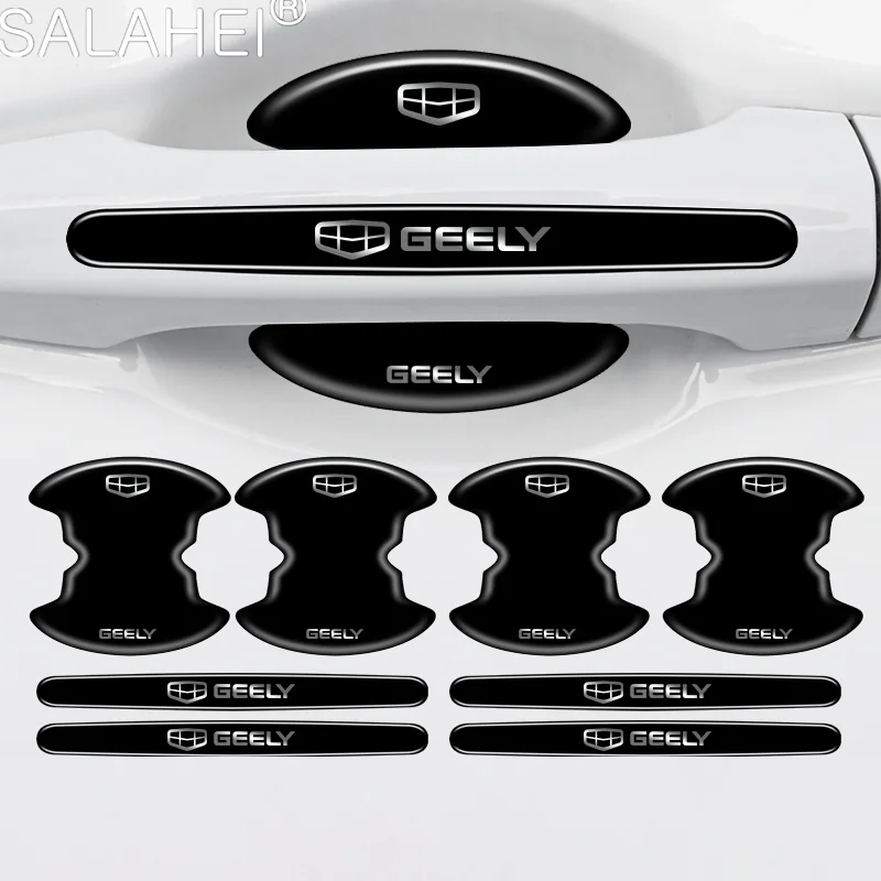car door handle bowl protective stickers anti collision for geely imperial star zone preface coolray emgrand gt benry new vision car door handle bowl protective stickers anti collision for geely imperial star zone preface coolray emgrand gt benry new vision
