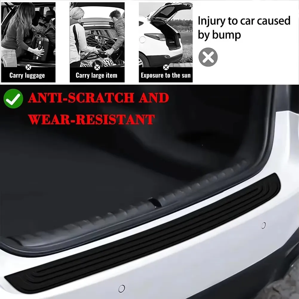 for toyota land cruiser pvc rubber protective strip, car trunk door sill protection sticker reinforcement decorative sticker for toyota land cruiser pvc rubber protective strip, car trunk door sill protection sticker reinforcement decorative sticker