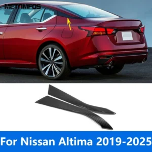 car accessories for nissan altima 2019 2021 2022 2023 2024 2025 exterior carbon fiber rear window side spoiler wing cover trim