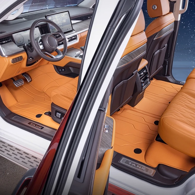 custom nappa leather anti slip car foot protect mat for gwm tank 500 2023 present luxury waterproof floor pad interior accessory custom nappa leather anti slip car foot protect mat for gwm tank 500 2023 present luxury waterproof floor pad interior accessory