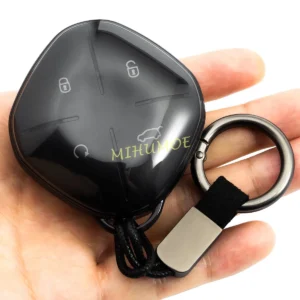 for jetour dashing 2022 2023 2024 2025 black transparent car remote key case cover shell fob keychain accessories 4 buttons