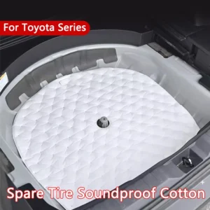 car trunk sound insulation pad trunk spare tire soundproof cotton trims for toyota rav4 20 25 camry avalon 19 25 corolla harrier