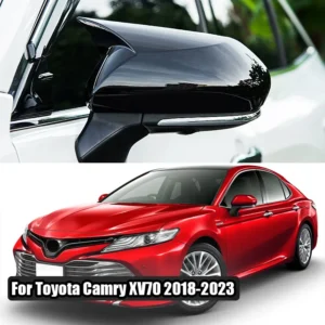 for toyota camry xv70 2018 2019 2020 2021 2022 2023 adhesive installation of sharp angle reverse mirror decorative cover