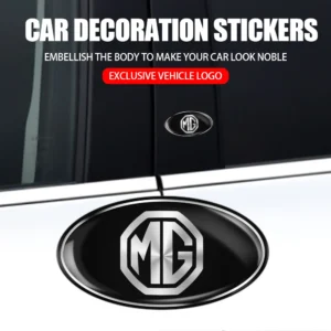 car door side aluminum emblem badge body stickers fender decoration for morris mg hs ehs phev zs mg3 mg5 mg6 mg7 gt zr rx5 rx8