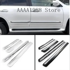 2008 2021 door body side line cover for car exterior side body molding cover trim for lexus lx570 chrome molding trim