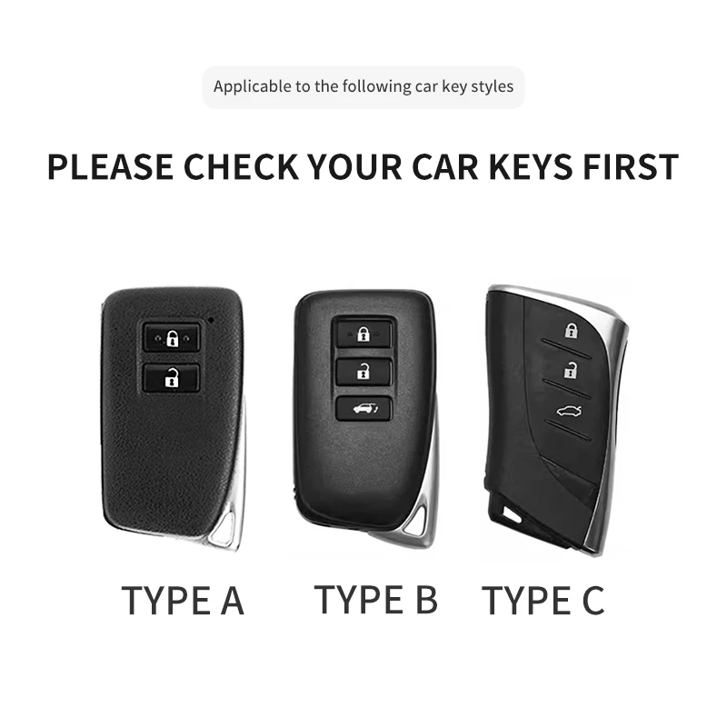 for lexus es200 lx700 rx350 ls500 gx500 nx260 lm350 ux300 lc500 2/3 buttons cars remote keychain case cover keychain for lexus es200 lx700 rx350 ls500 gx500 nx260 lm350 ux300 lc500 2/3 buttons cars remote keychain case cover keychain