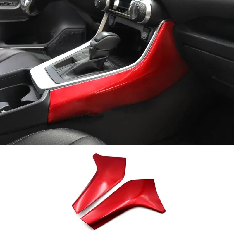 for toyota rav4 rav 4 xa50 2019 2020 2021 2022 2023 center console gear shift box side strip cover trim sticker for toyota rav4 rav 4 xa50 2019 2020 2021 2022 2023 center console gear shift box side strip cover trim sticker