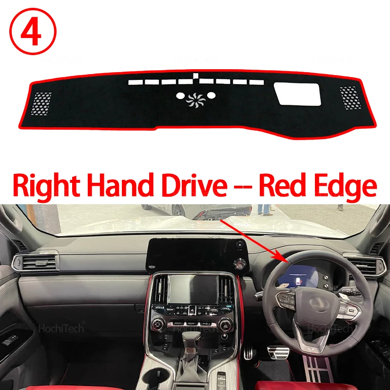 for lexus lx600 lx700h 2022 2023 2024 2025 car dashboard cover avoid light pad sun shade anti uv carpets non slip case mat for lexus lx600 lx700h 2022 2023 2024 2025 car dashboard cover avoid light pad sun shade anti uv carpets non slip case mat