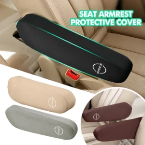 car interior armrest dust proof hand armrest protector covers for nissan pulsar skyline patrol navara micra x trail