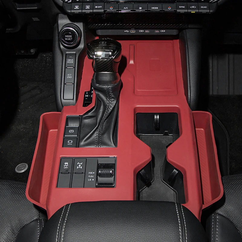 for toyota prado lc250 2024 2025 central control gear storage box protective cover silicone interior upgraded accessories lhd for toyota prado lc250 2024 2025 central control gear storage box protective cover silicone interior upgraded accessories lhd