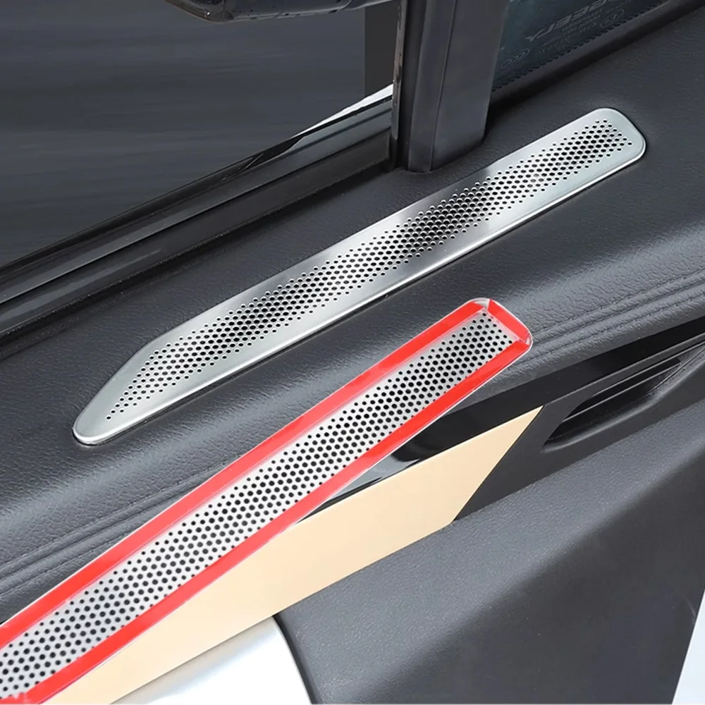 for geely starray 2024 auto door air outlet cover air vent anti blocking stainless steel protector decoration for geely starray 2024 auto door air outlet cover air vent anti blocking stainless steel protector decoration