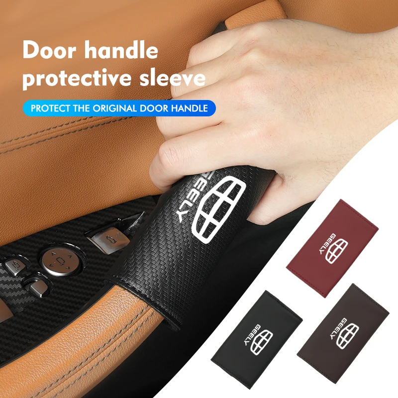for geely car door handle cover anti slip protector accessories manjaro coolray gx3 geometry c emgrand atlas tugella for geely car door handle cover anti slip protector accessories manjaro coolray gx3 geometry c emgrand atlas tugella