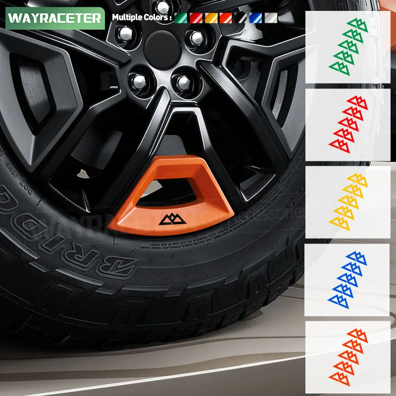 5 pcs car tires alloy rim wheel sticker reflective vinyl decal for ford explorer u625 2020 2021 2022 2023 timberline accessories 5 pcs car tires alloy rim wheel sticker reflective vinyl decal for ford explorer u625 2020 2021 2022 2023 timberline accessories