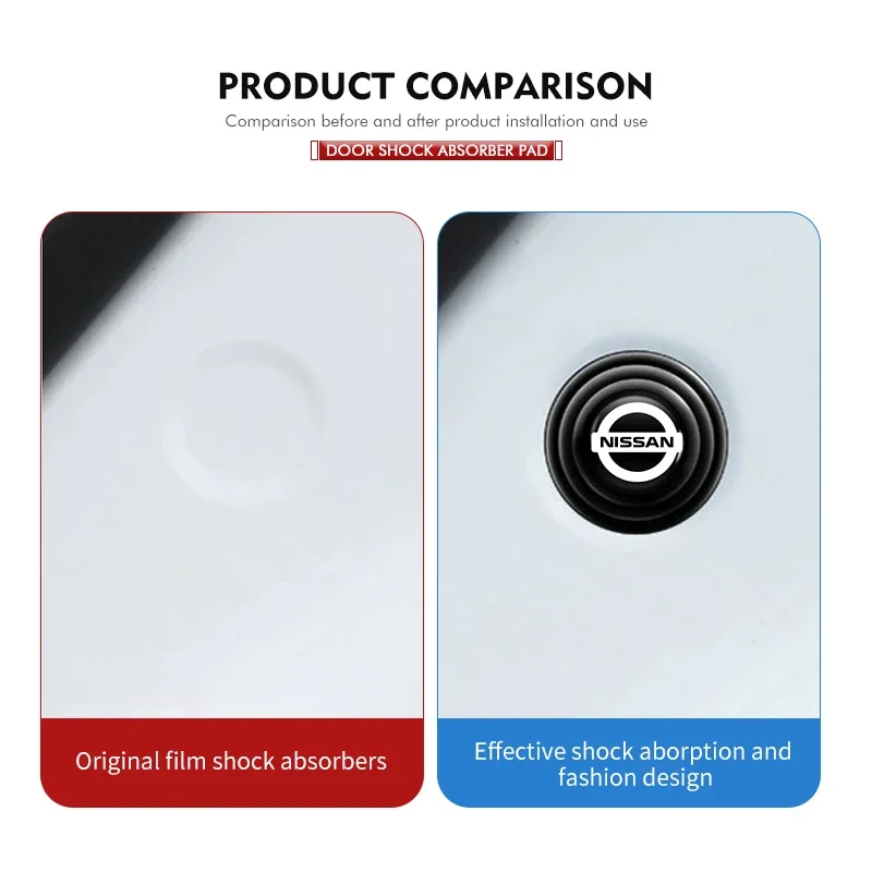 8pcs car door anti shock absorber spacer protector stickers for nissan patrol y62 y61 versa altima x trail sunny qashqai 8pcs car door anti shock absorber spacer protector stickers for nissan patrol y62 y61 versa altima x trail sunny qashqai