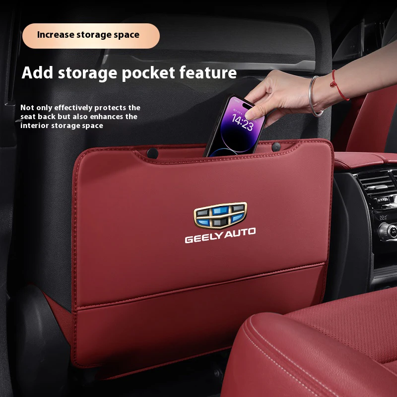 car seat back protection anti kick pad rear seat storage bag for geely geometryc monjaro coolray tugella gx3 atlas emgrand ec7 car seat back protection anti kick pad rear seat storage bag for geely geometryc monjaro coolray tugella gx3 atlas emgrand ec7