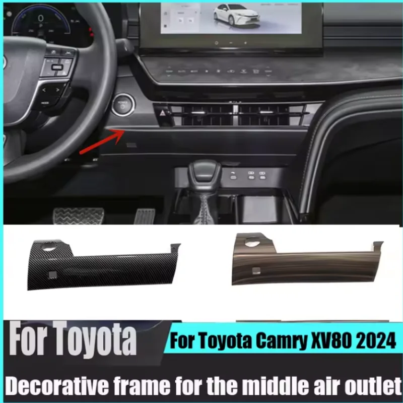 for toyota camry xv80 2024 2025 the middle air outlet protection decorative frame sticker for toyota camry xv80 2024 2025 the middle air outlet protection decorative frame sticker