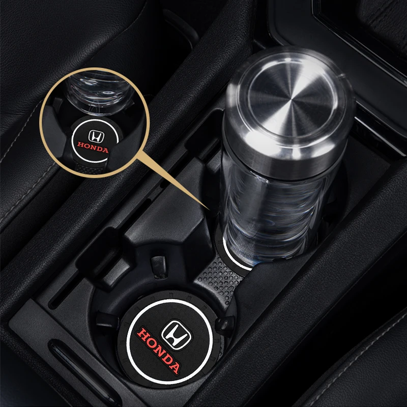 2pcs car water cup groove silicone pad auto for honda civic accord fit jazz pilot crv odyssey passport city shuttle 2pcs car water cup groove silicone pad auto for honda civic accord fit jazz pilot crv odyssey passport city shuttle